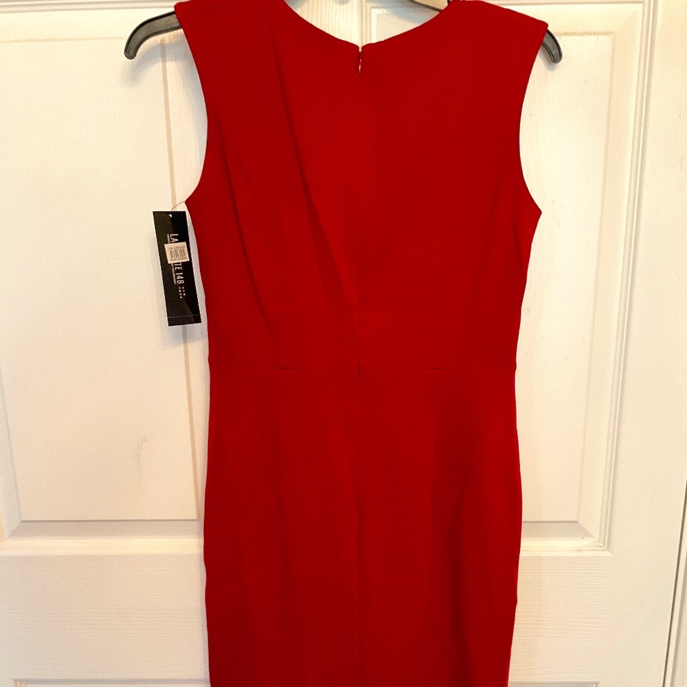 NWT Lafayette Red Dress Size P